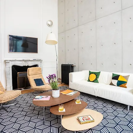 Parisian Loft With Plenty Of Light And Solarium In Bastille Area Apartment *